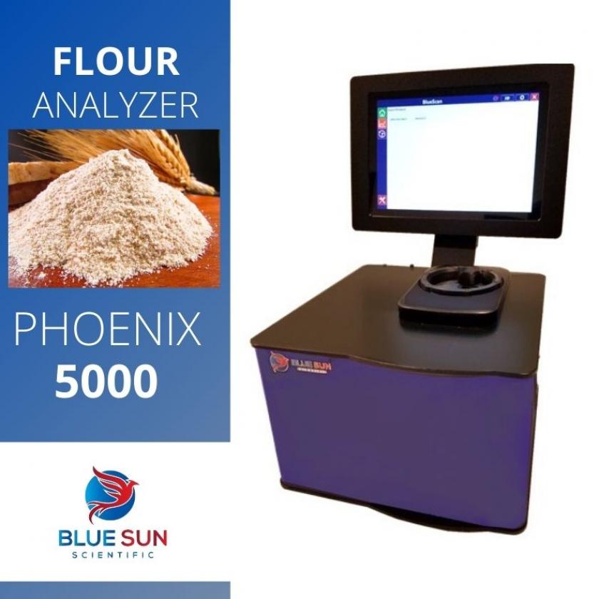 Analisador NIR de Farinhas e Trigo - PHOENIX 5000 Flour Analyzer - Marca Blue Sun